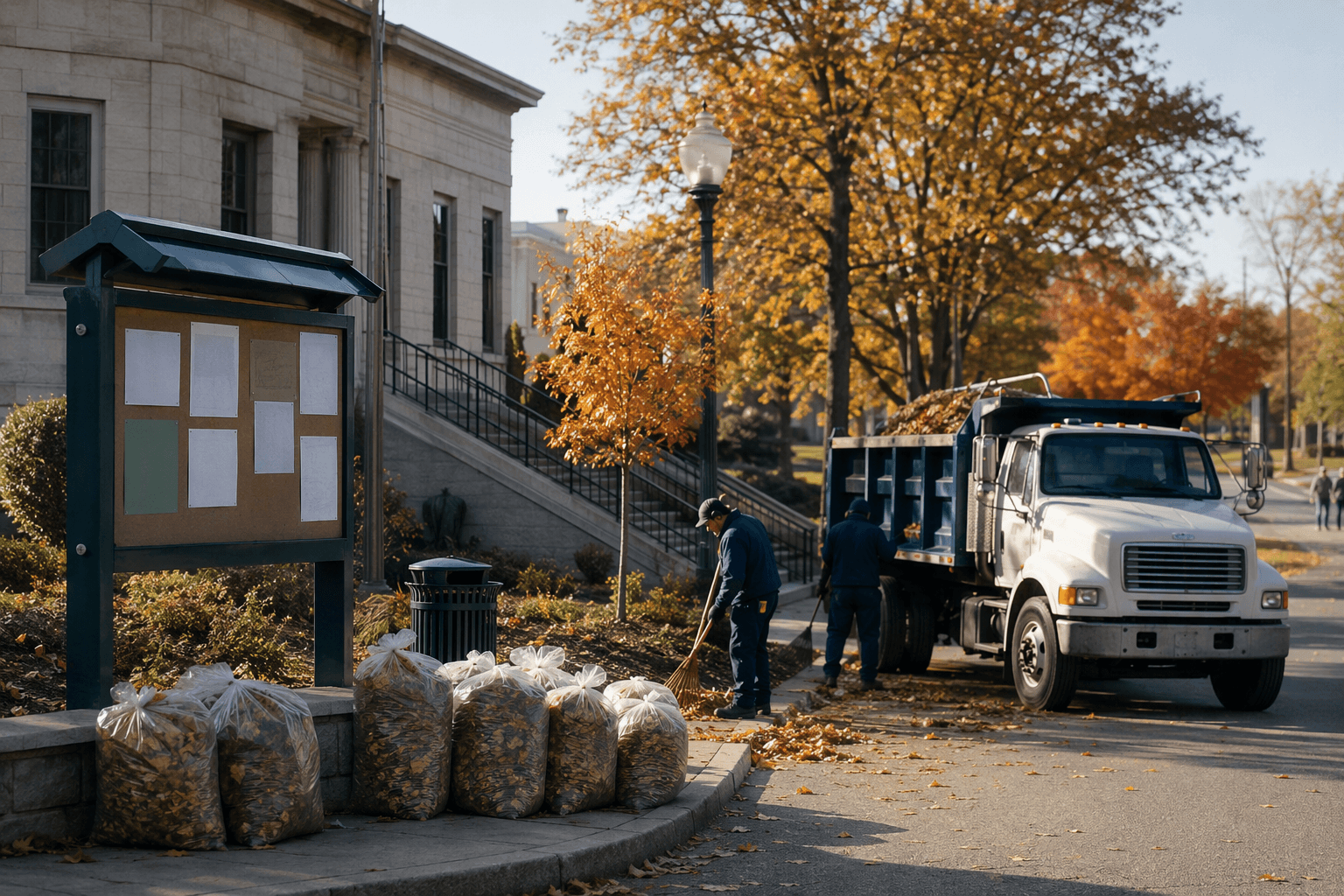City Cleanup Notice - illustration, Jake Team LLC